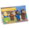 Goldilocks Story Pack of 4 - Organic Cotton Finger Puppets
