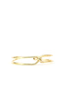 Knotted Cuff - Brass