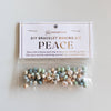 DIY Friendship Bracelet Kit - PEACE