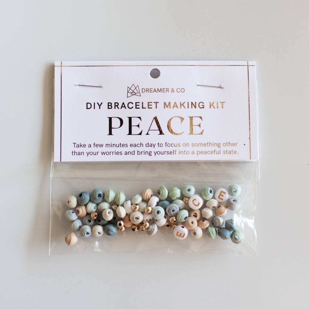 DIY Friendship Bracelet Kit - PEACE - fairisleshop