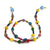 Face Mask/Eyeglass Paper Bead Chain, Colorful Mixed Shapes