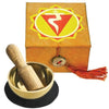 Mini Meditation Bowl Box: 2&quot; Solar Plexus Chakra - DZI (Meditation)