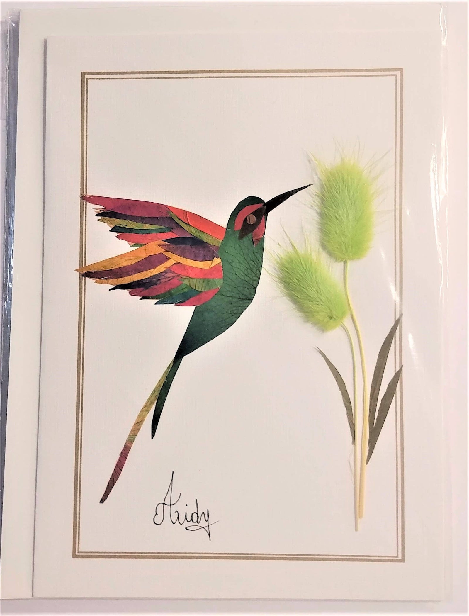 Greeting Card Hummingbird