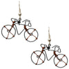 Wire Bicycle Earrings - Creative Alternatives