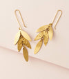 Chameli Earrings - Leaf Drop