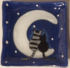 Cats on the Moon Square Dish