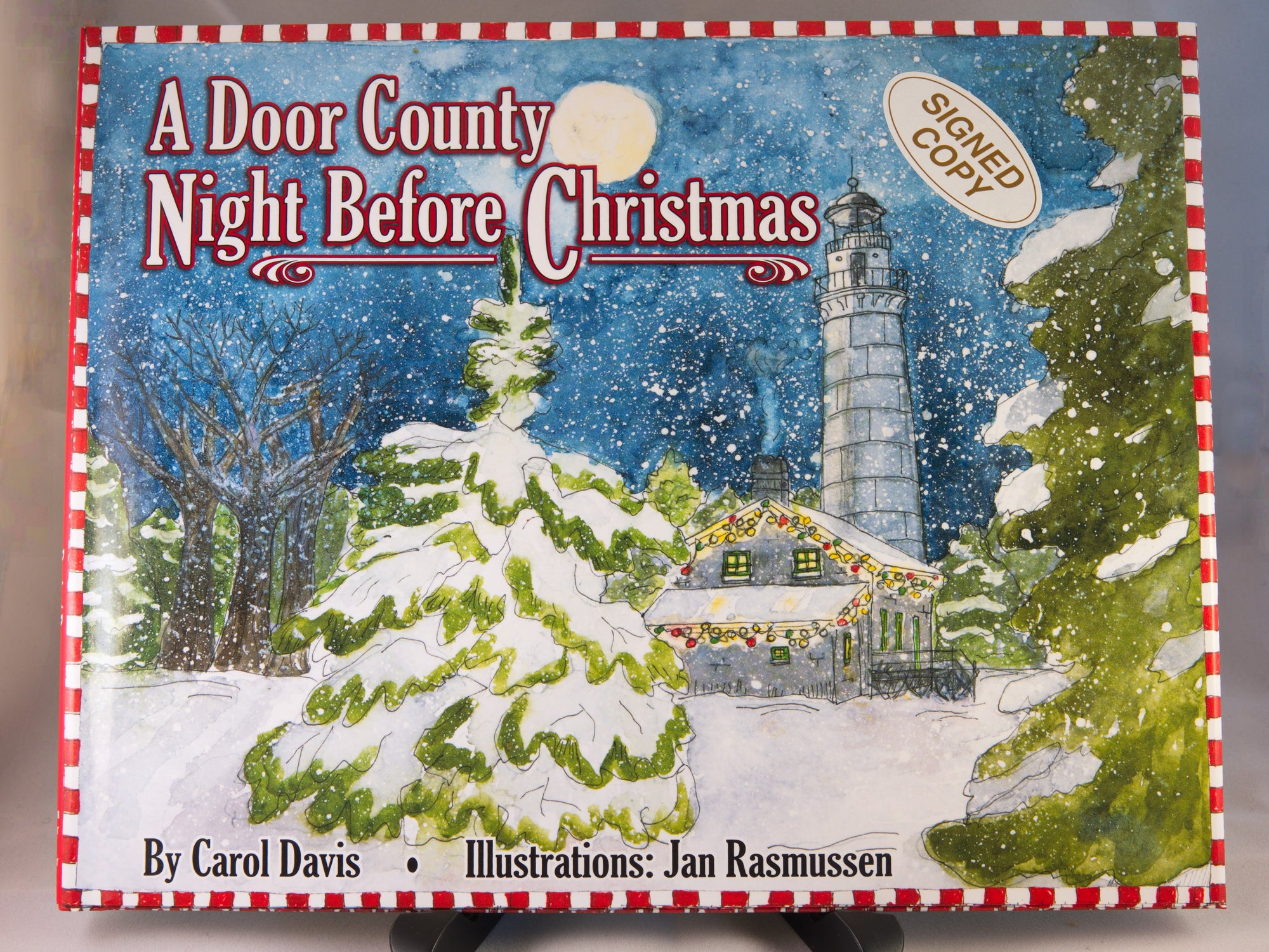 A Door County Night Before Christmas, Carol Davis author & Jan Rasmussen illustrator (IS) - Signed Copy