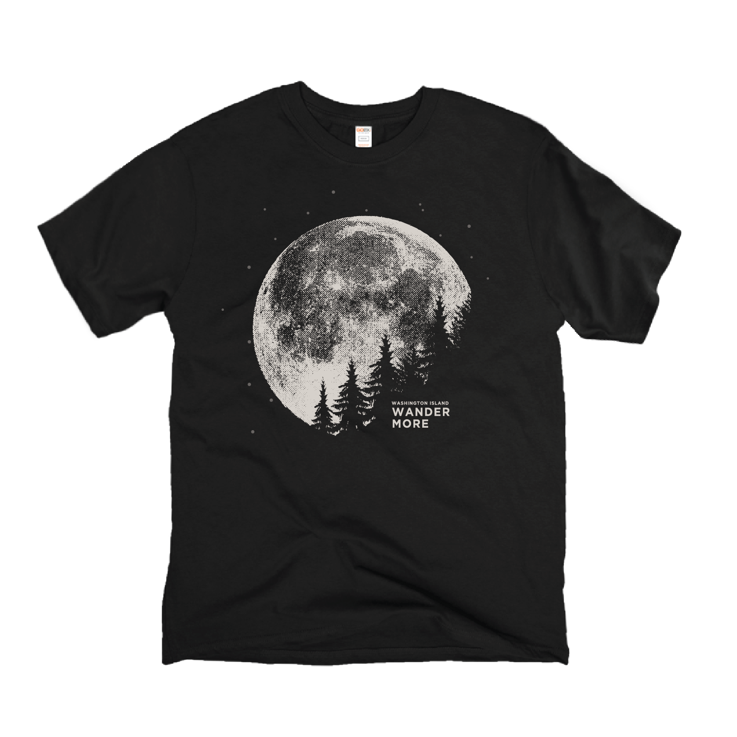 Washington Island Wander More Short Sleev Tee - Unisex  Triblend 3 color options (IS)