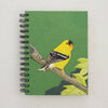 Large Notebook Goldfinch Dark Green (w)