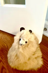 DoorStop Sitting Alpaca Toy
