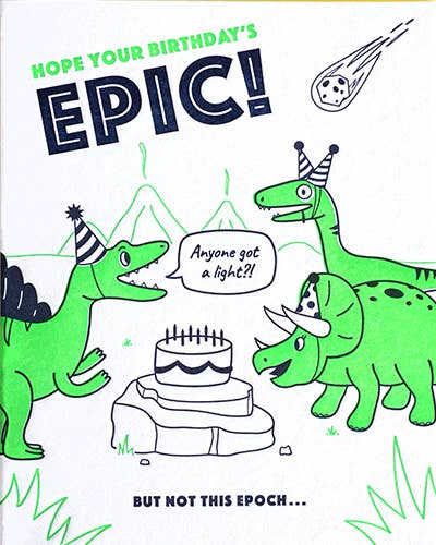 Epic Birthday Card