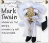 Mark Twain Keychain