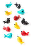 Colorful Miniature Soapstone Birds