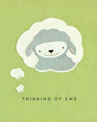 Thinking of Ewe Card