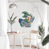 24 inch Painted Fish &amp; Shell - Caribbean Craft