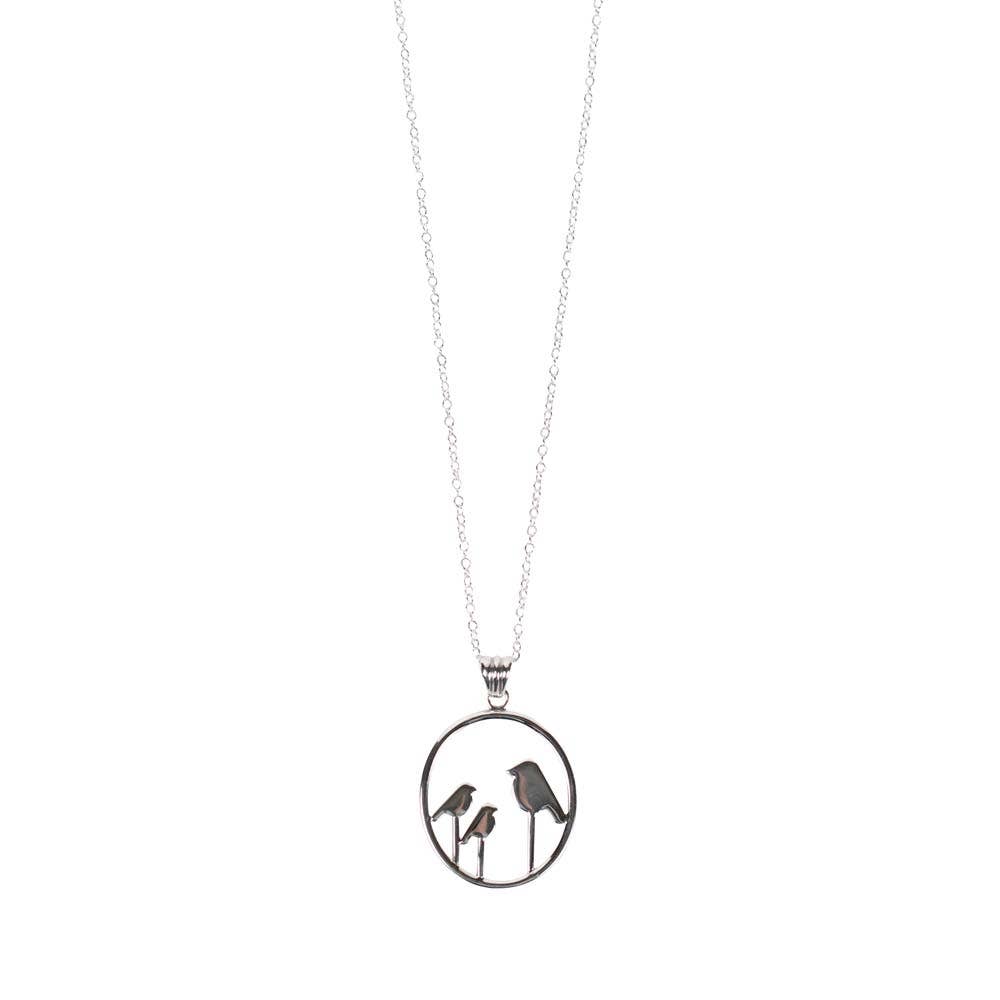 Joyful Birds Necklace