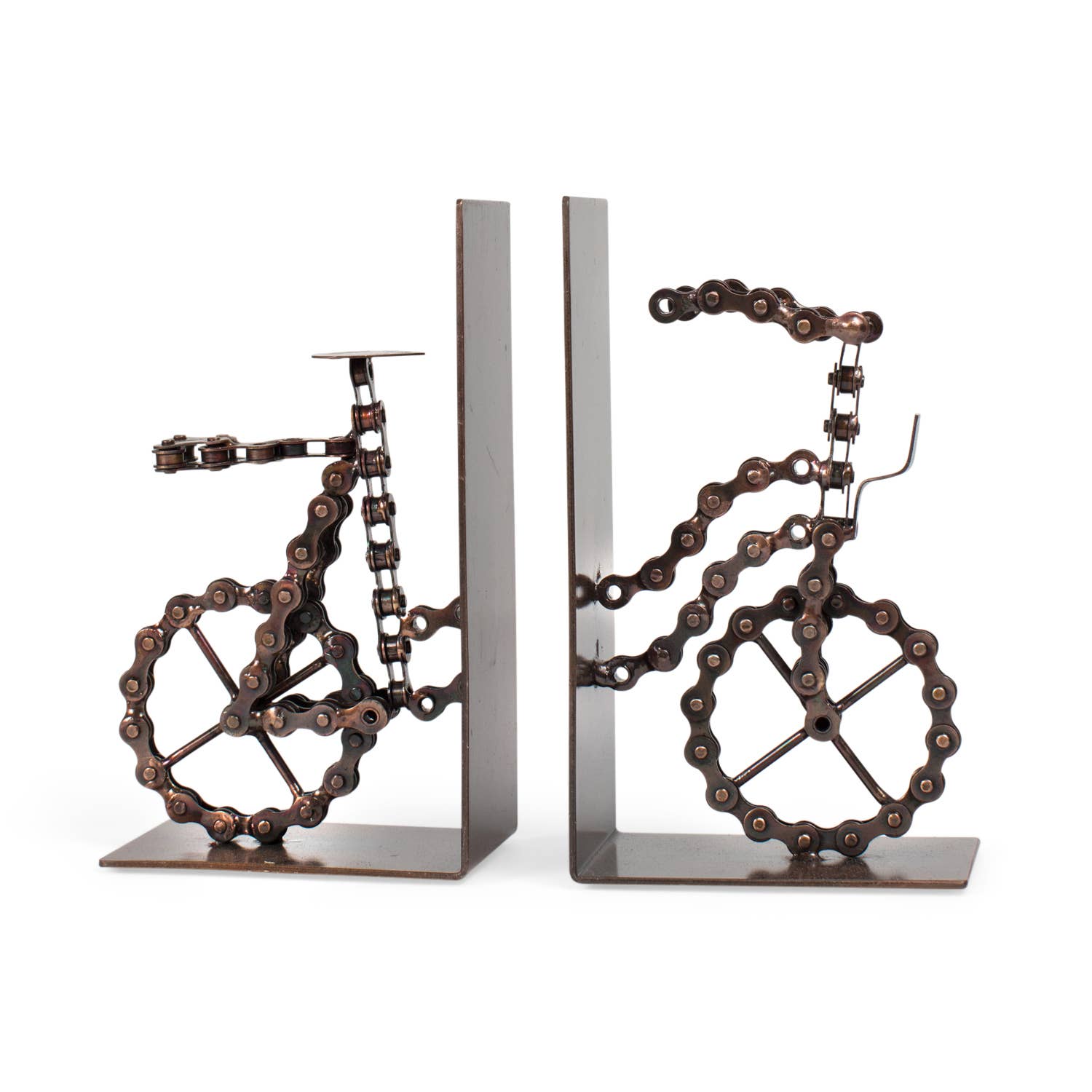 Bicycle Chain Bookends