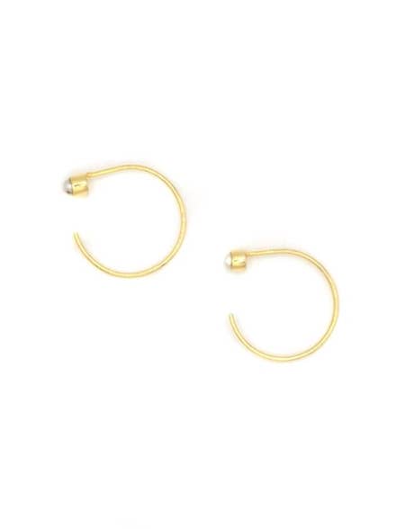 Dainty Pearl Wrap Around Earrings