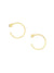 Dainty Pearl Wrap Around Earrings