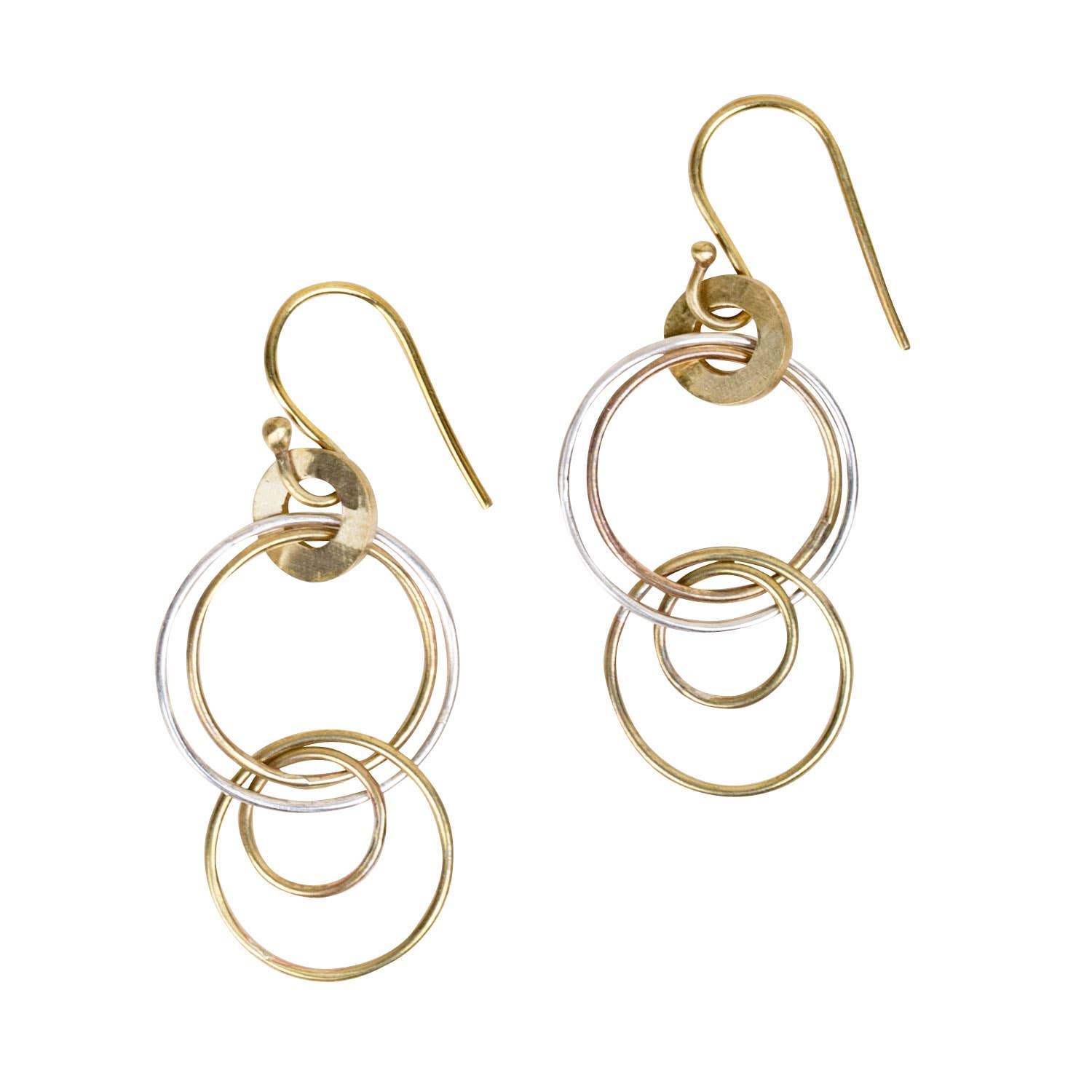 Linked Hoops Earrings