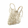 Macrame Bag with Wooden Handle
