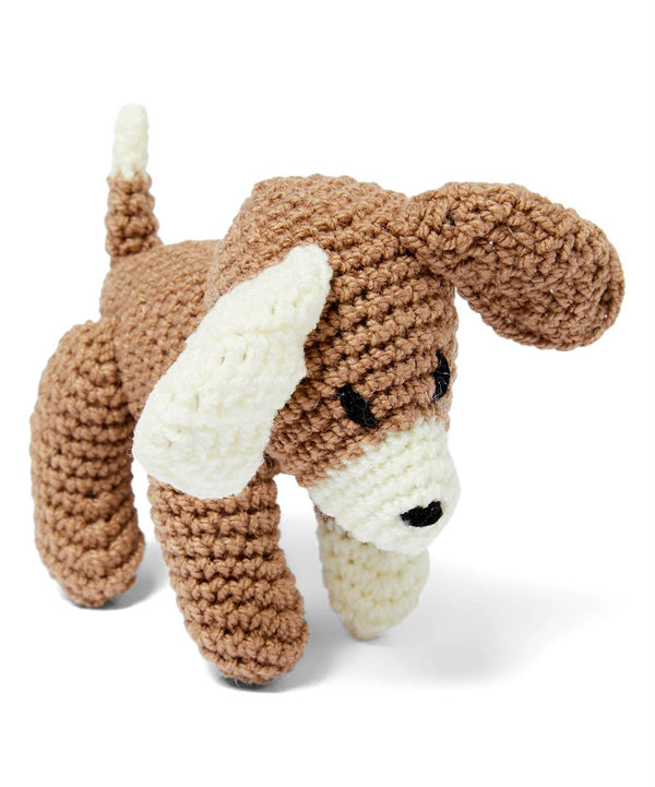 Puppy Dog Rattle - fairisleshop