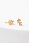 Frosted Rowen Stud Earrings