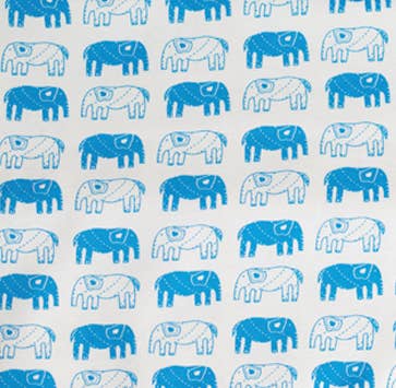 Organic Elephant Blanket | CELERY TRIM | unisex | fair trade