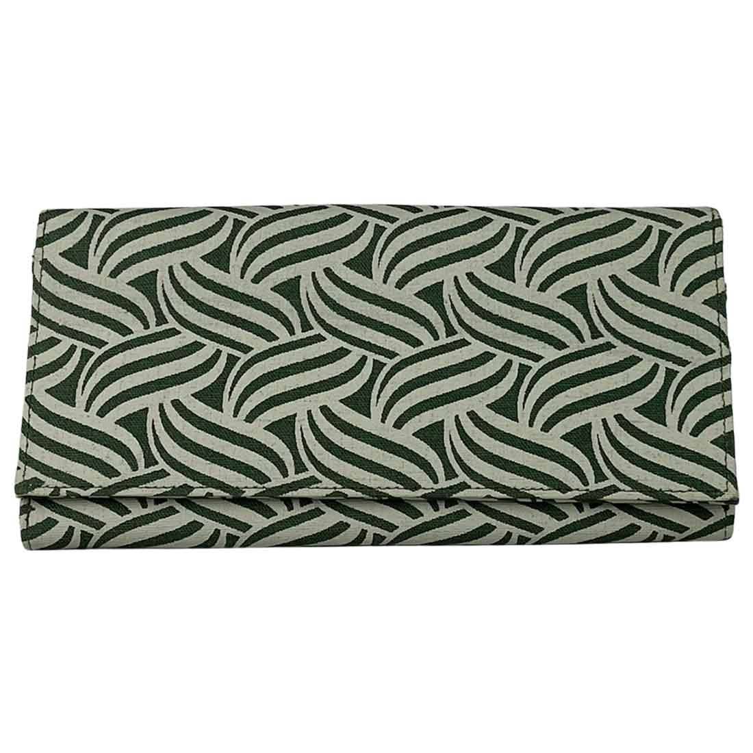 Sustainable Screen Print Wallet Fall Prints