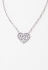 Ling Silver Heart Necklace