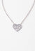 Ling Silver Heart Necklace