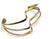 Married Metal Wave Adjustable Bracelet