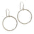 Hammered Ring Earrings