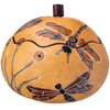 Dragonfly - Small Carved Gourd Box