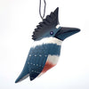 Belted Kingfisher Balsa Ornament (IS)