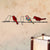 Birds On A Wire Red