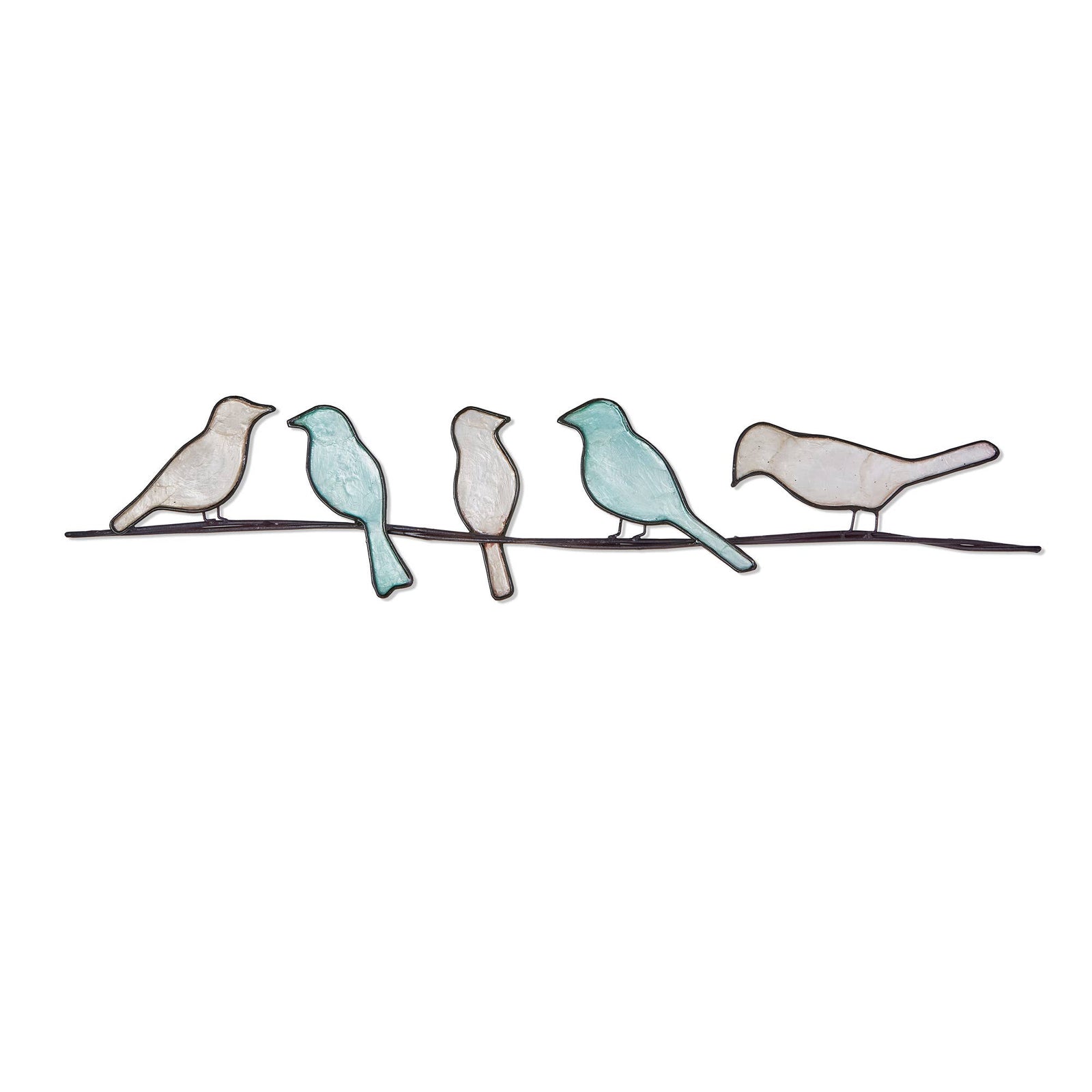 Birds On A Wire Green