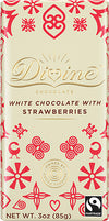 White Chocolate Bar with Strawberries (IS)