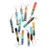 Long Glass Stick Earrings