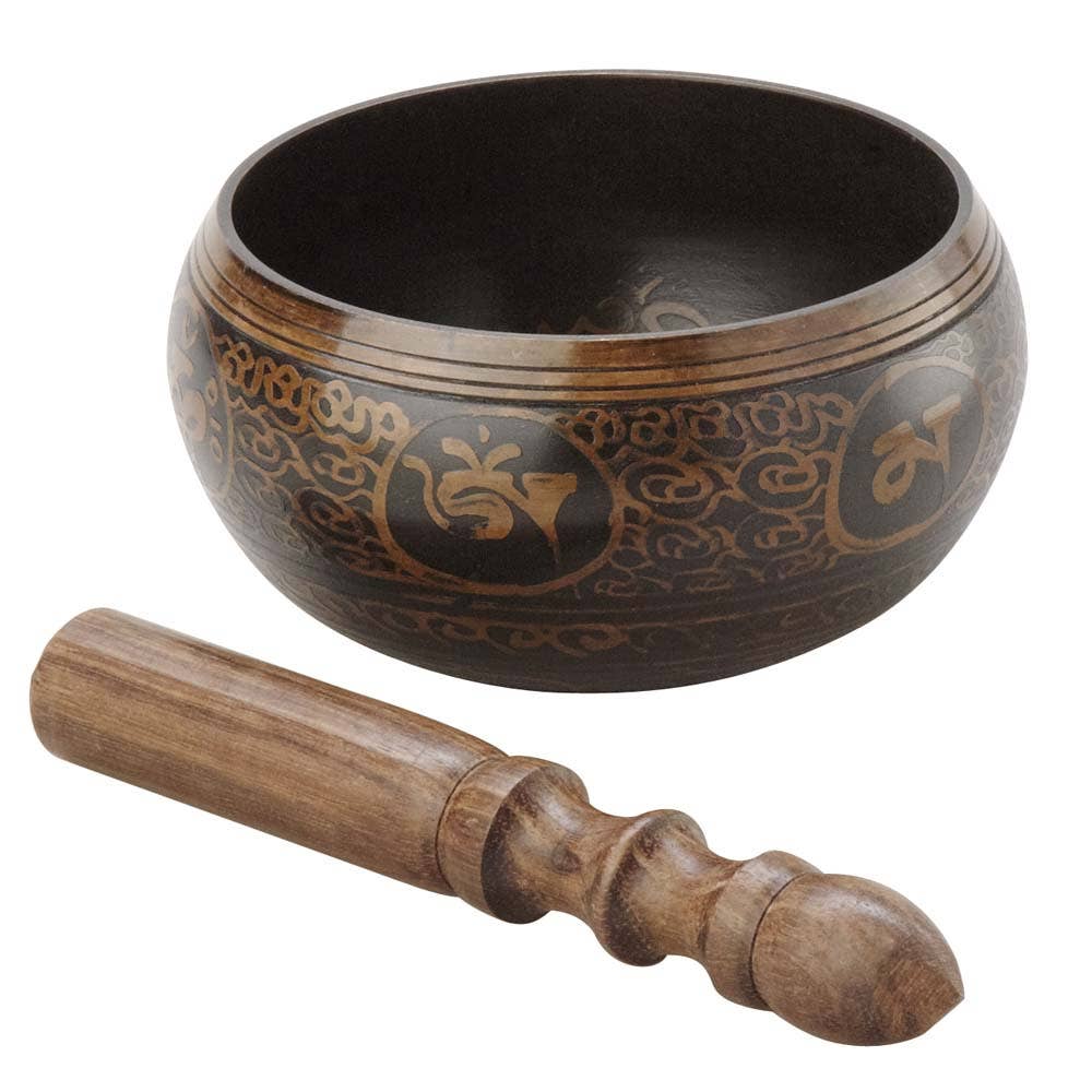 Inscribed Singing Bowl