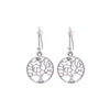 Tree of Life Earrings: Silver