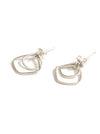 Hail Storm Sterling Stud Earrings