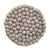 Hand Crafted Felt Ball Trivets from Nepal: Round, Light Grey - Global Groove (T)