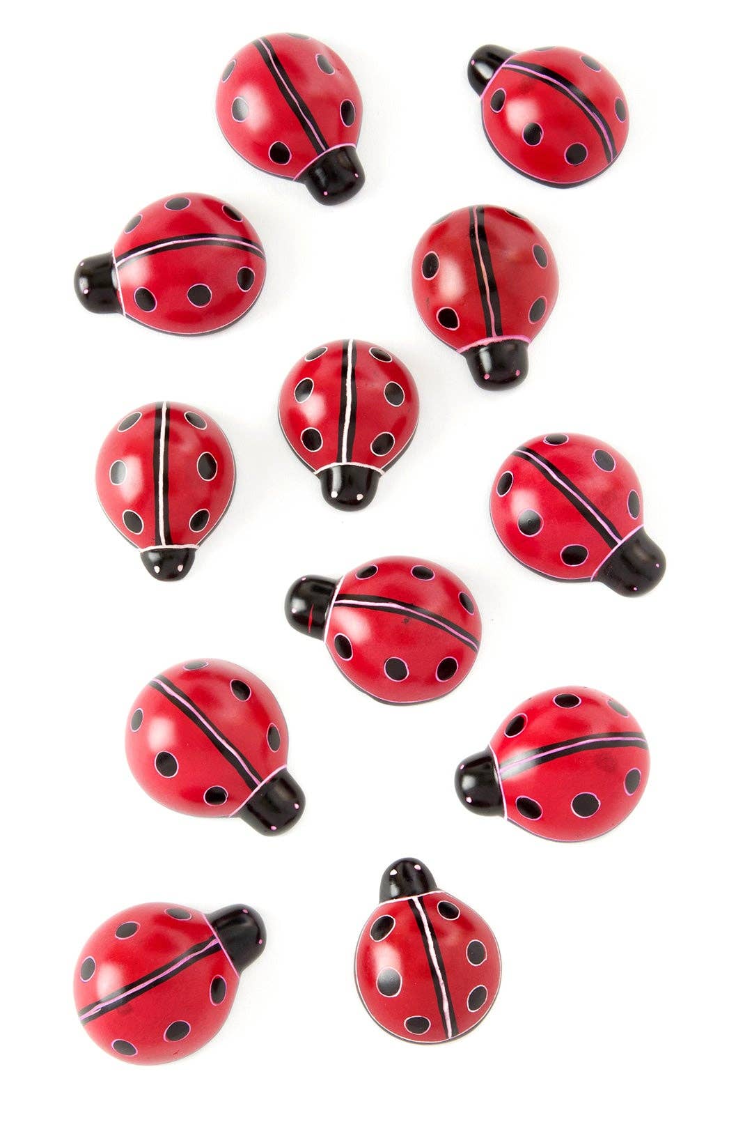 Good Luck Lady Bugs - soapstone from Kenya