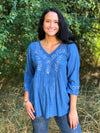 Amara Sapphire Tunic