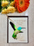 Hummingbird Ornament + Notecard