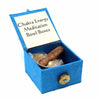 Mini Meditation Bowl Box: 2&quot; Throat Chakra - DZI (Meditation)