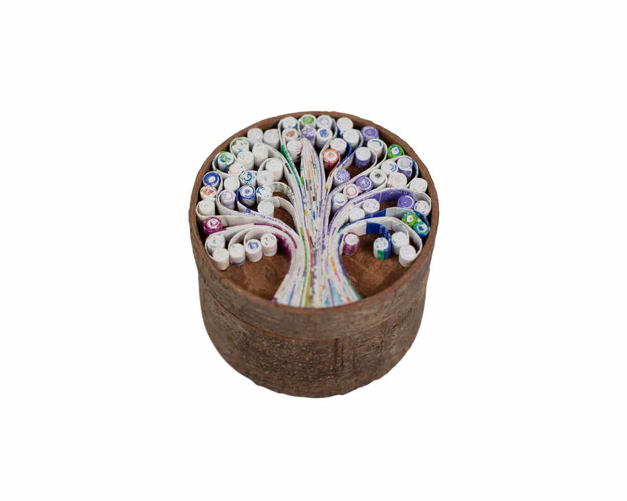 Tree Cinnamon Bark Box *