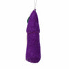 Christmas Ornament: Gnome, Purple - Global Groove (H)