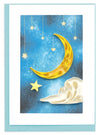 Moon &amp; Stars Gift Enclosure Mini Card